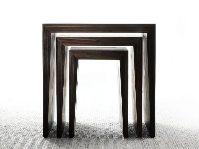 PENSAMI - Wooden side table _ ERBA ITALIA